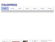 Tablet Screenshot of italexpress.net